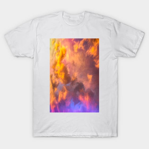 Sun Fire Sky T-Shirt by becky-titus